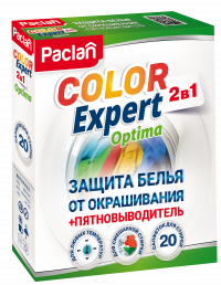 Салфетки для стирки Paclan Color Expert Optima, 2 в 1, 12 шт.