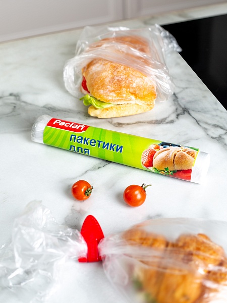 Пакетики для хранения Paclan, 24х36 см, 100 шт.