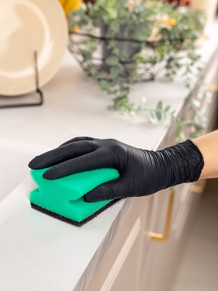 Перчатки нитриловые Paclan, M, L, 10 шт._NEW