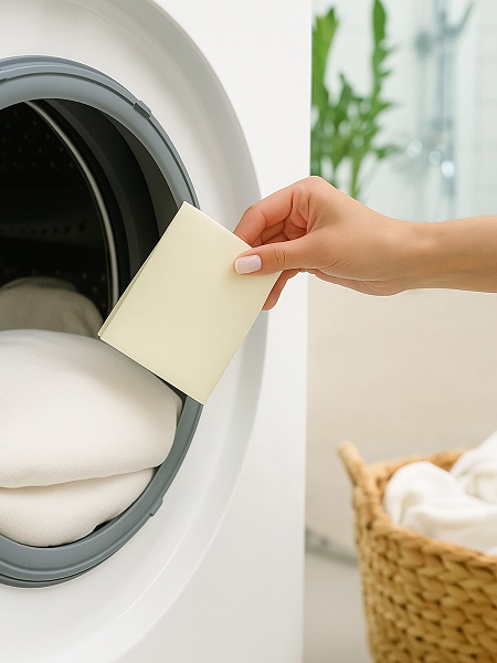 Салфетки для стирки белого с отбеливателем Paclan Color Expert, 10 шт.