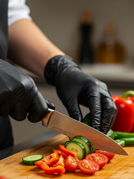 Перчатки нитриловые Paclan, M, L, 10 шт._NEW