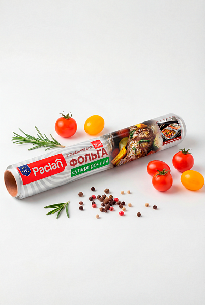 Фольга алюминиевая Paclan, 20 м x 30 см