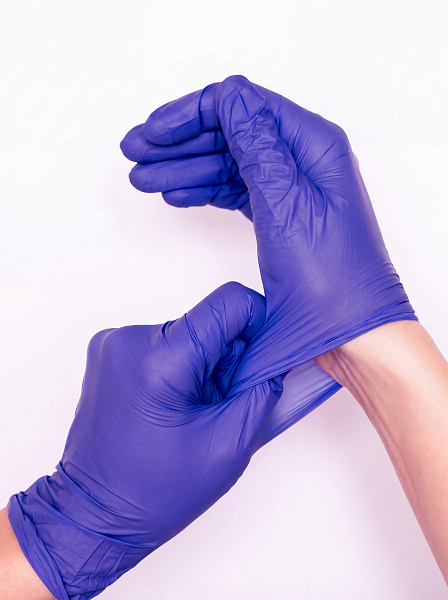 Перчатки нитриловые Paclan Practi, M, L, 10 шт.