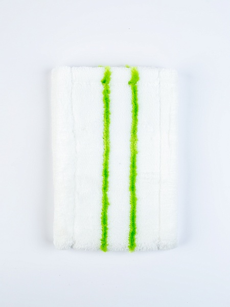 Насадка сменная из микрофибры с полирующими полосками для швабры Paclan Effect Green MOP, 1 шт.
