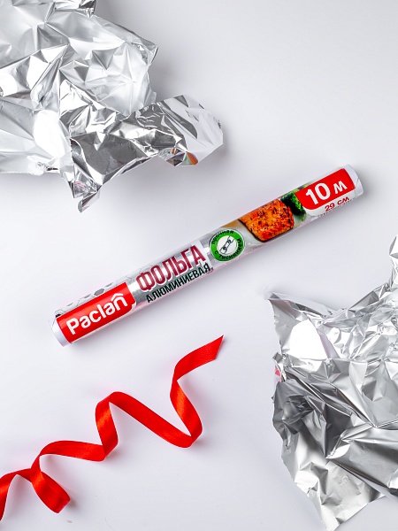 Фольга алюминиевая с тиснением Paclan 10 м x 29 см 