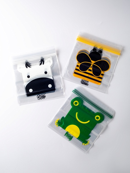 Пакетики для завтраков с двойной застежкой Paclan, 16х17 см, 15 шт.