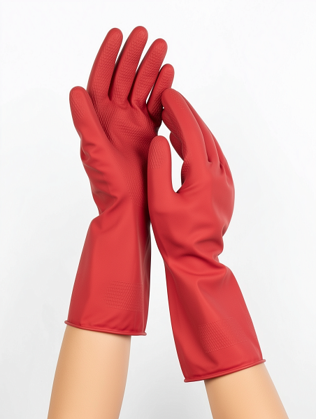 Перчатки резиновые Paclan с ароматом арбуза, S, M, L, 1 пара