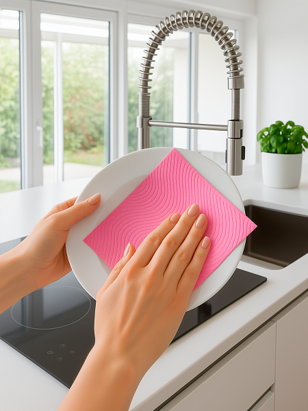 Салфетки супервпитывающие, 18х20 см, 2 шт.