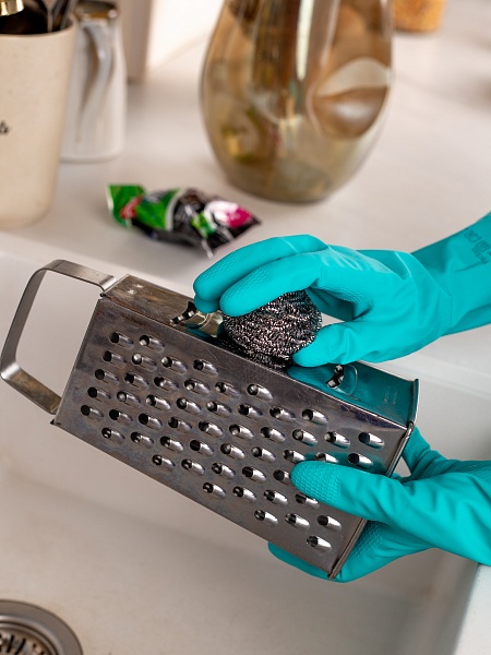 Мочалка стальная Paclan Practi Spiro, 1 шт.