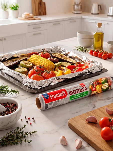 Фольга алюминиевая с тиснением Paclan 8 м x 30 см