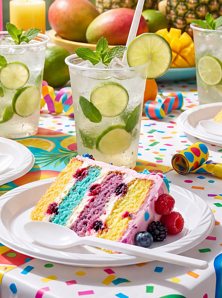 Ложки пластиковые Paclan Party Every Day, 6 шт.
