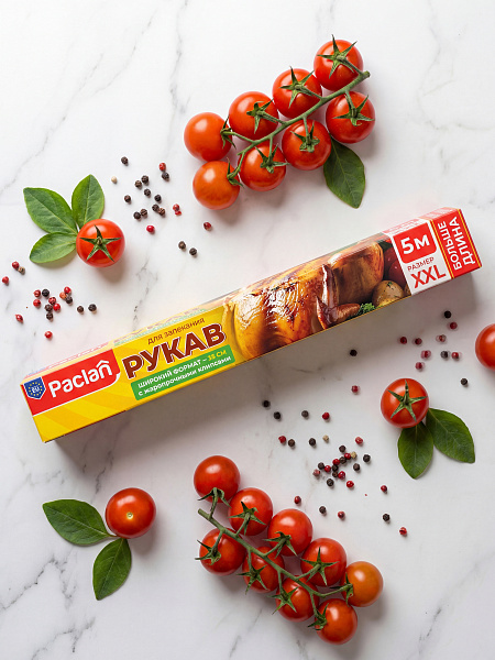 Рукав для запекания XXL Paclan, 5 м х 35 см